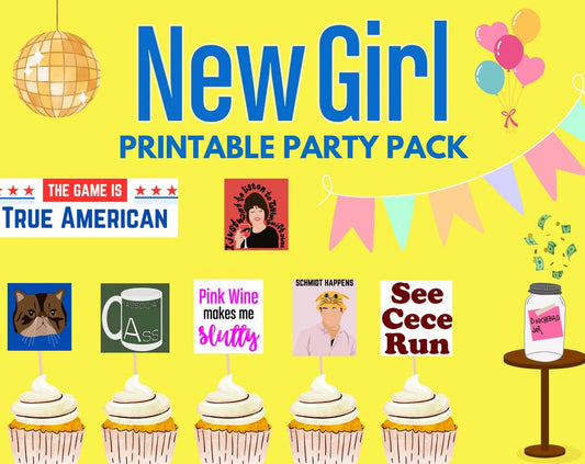 New Girl Printable Party Pack